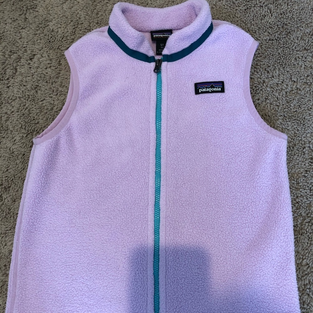 Patagonia vest for toddler girl